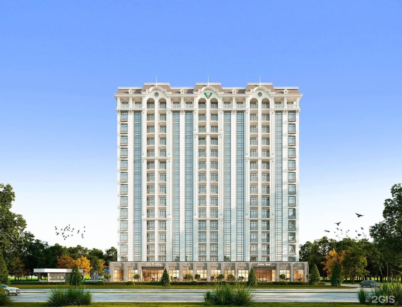 Элитка, 2 ком, 75 м2, этаж 4/18, ж/к Turpan Tower, Сост: Сдан ПСО - фото 2