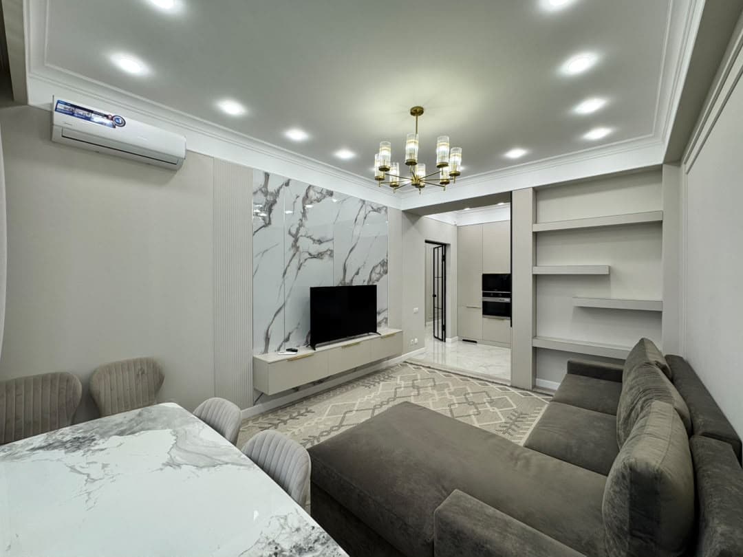 Элитка, 3 ком, 85 м2, этаж 11/16, ж/к Белгравия (Belgravia), Сост: Евроремонт - фото 4