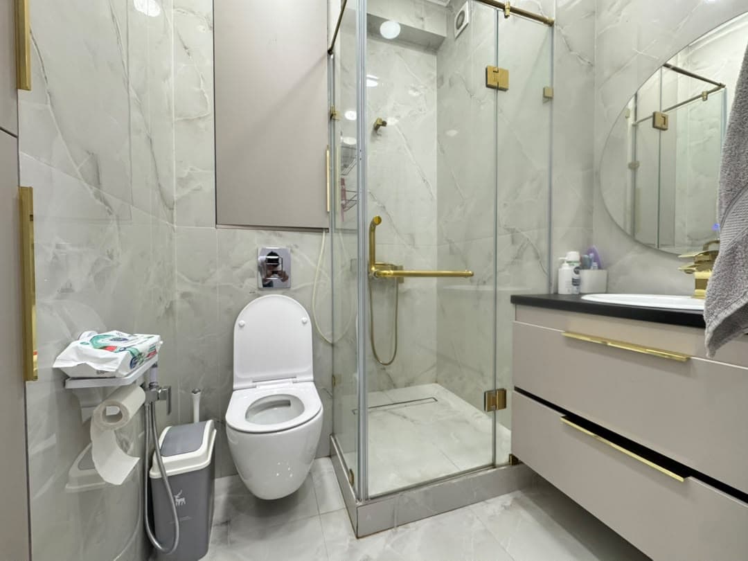 Элитка, 3 ком, 85 м2, этаж 11/16, ж/к Белгравия (Belgravia), Сост: Евроремонт - фото 16