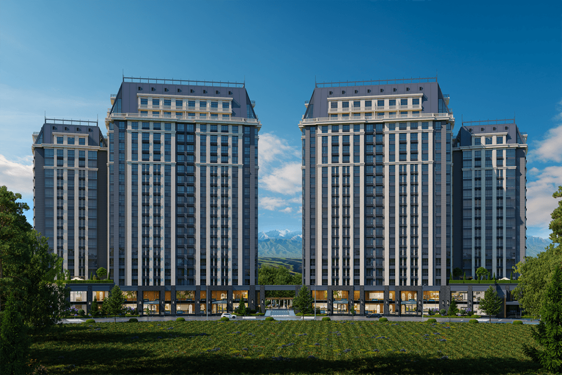 Элитка, 6 ком, 162 м2, ж/к Imarat Park Residence, Сост: Строящийся ПСО - фото 3