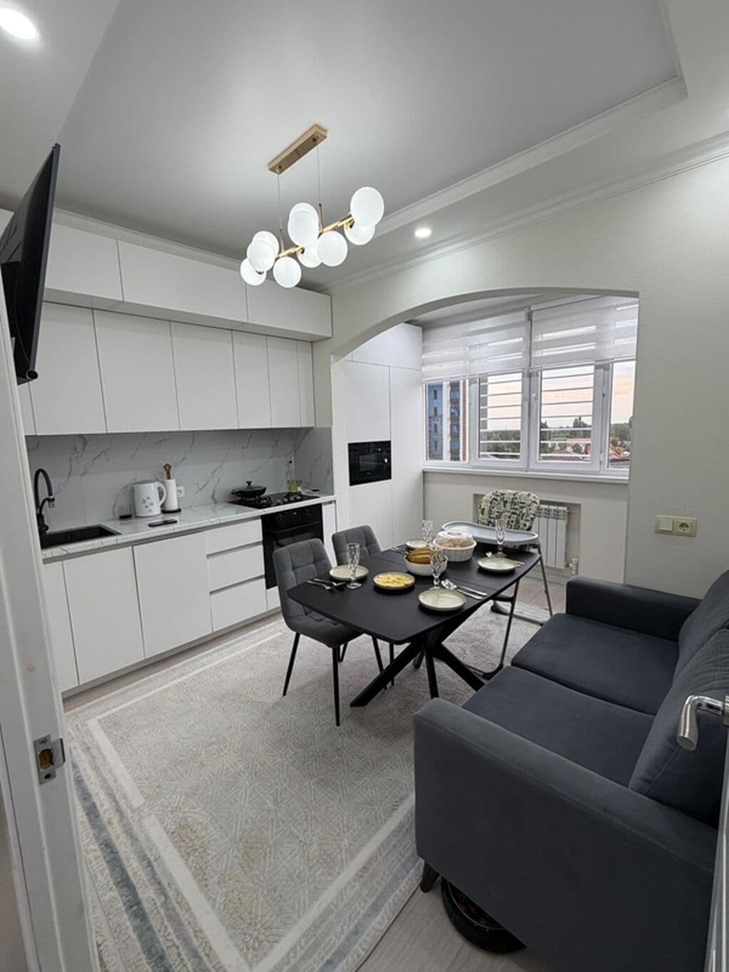 Элитка, 2 ком, 70 м2, этаж 8/9, ж/к Сейтек, Сост: Евроремонт - фото 1