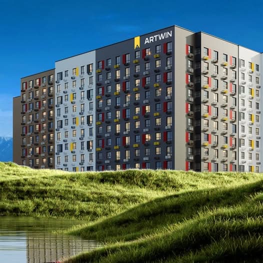 Элитка, 51.41 м2, этаж 10/12, ж/к Esentai (Эсентай), Сост: Сдан ПСО