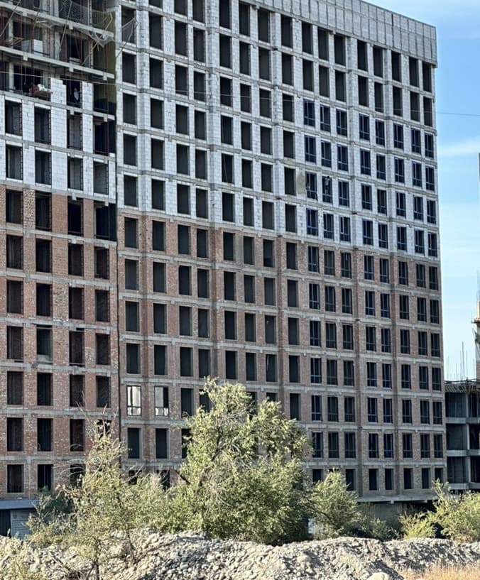 Элитка, 2 ком, 58 м2, этаж 6/14, ж/к Nuran Park (Нуран Парк), Сост: Сдан ПСО