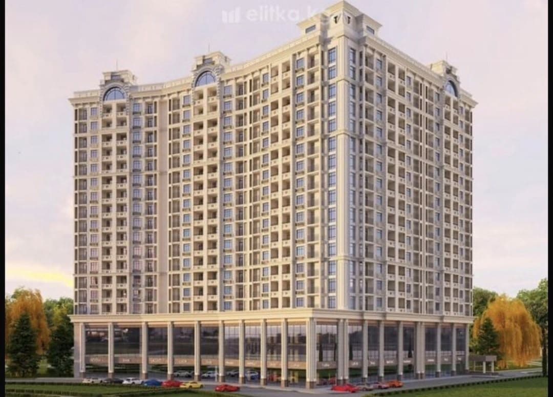 Элитка, 1 ком, 62 м2, этаж 14/18, ж/к Turpan Tower, Сост: Сдан ПСО - фото 1