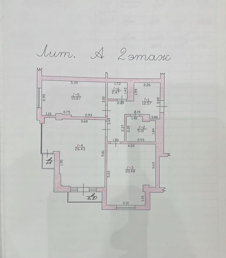 Элитка, 86.29 м2, этаж 2/12, ж/к Авангард Сити, Сост: Сдан ПСО - фото 1