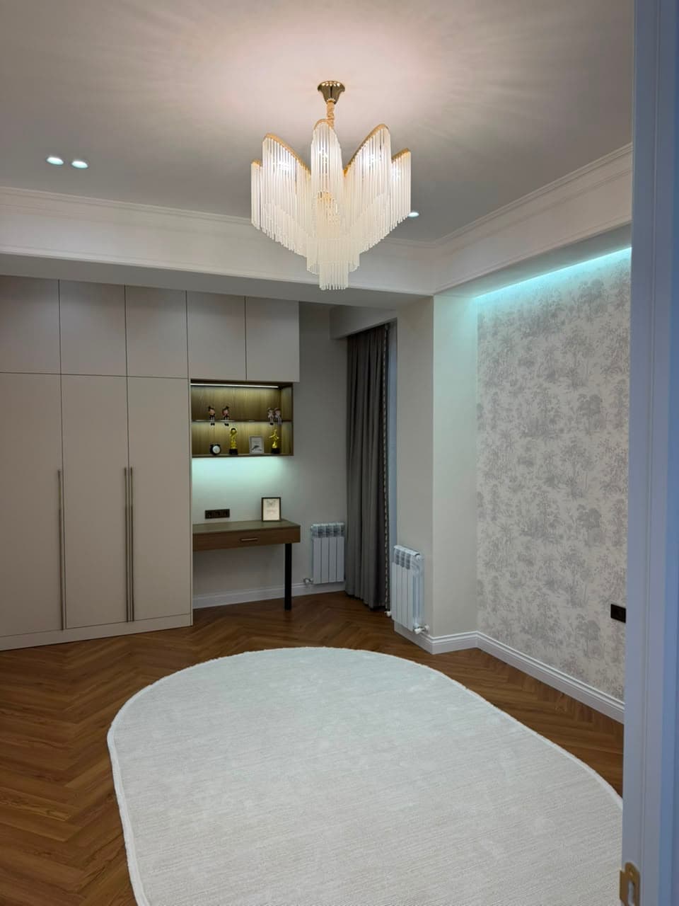 Элитка, 3 ком, 100 м2, этаж 12/17, ж/к BROOKLYN, Сост: Евроремонт - фото 8