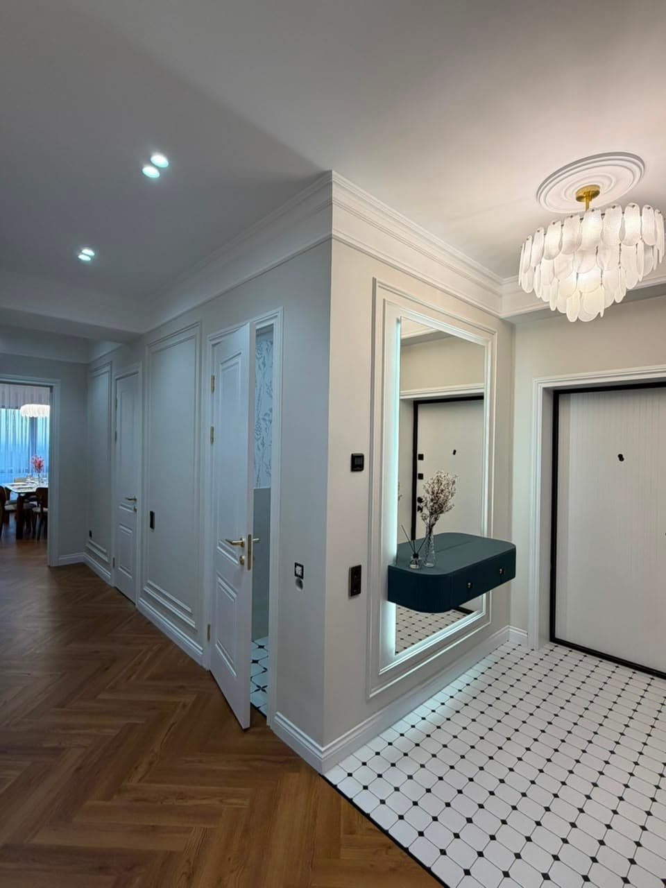 Элитка, 3 ком, 100 м2, этаж 12/17, ж/к BROOKLYN, Сост: Евроремонт - фото 8