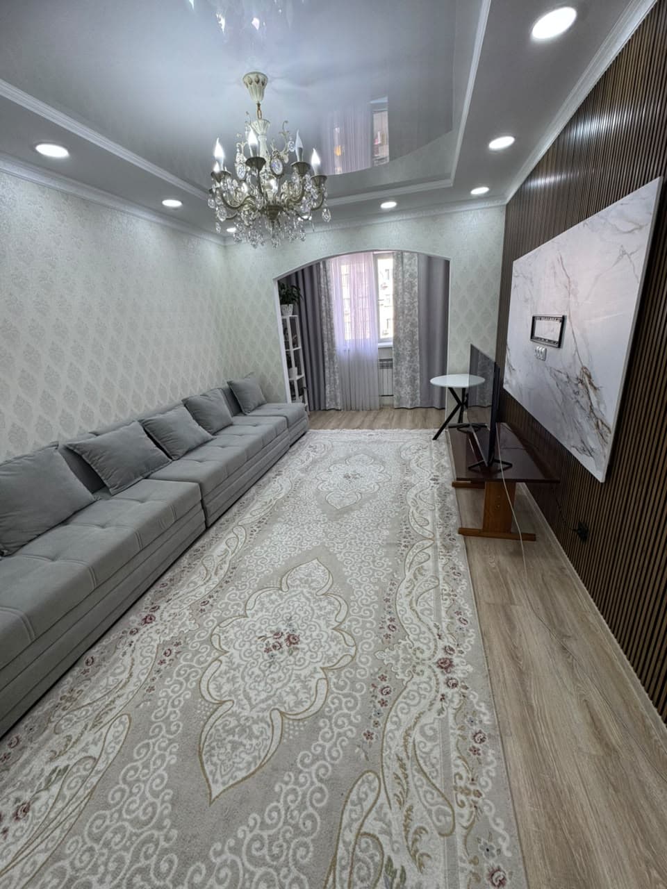 Элитка, 4 ком, 105 м2, этаж 4/9, ж/к ЖК Сары-Челек, Сост: Евроремонт - фото 2
