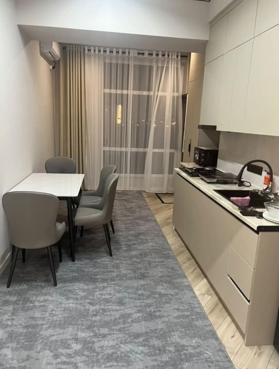Элитка, 1 ком, 50 м2, этаж 7/14, ж/к Aalam City, Сост: Евроремонт - фото 6
