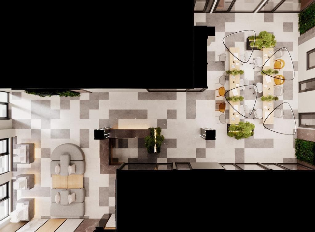 Офис, Коммерческая, 330 м2, этаж 1/8, Сост: Евроремонт - фото 1