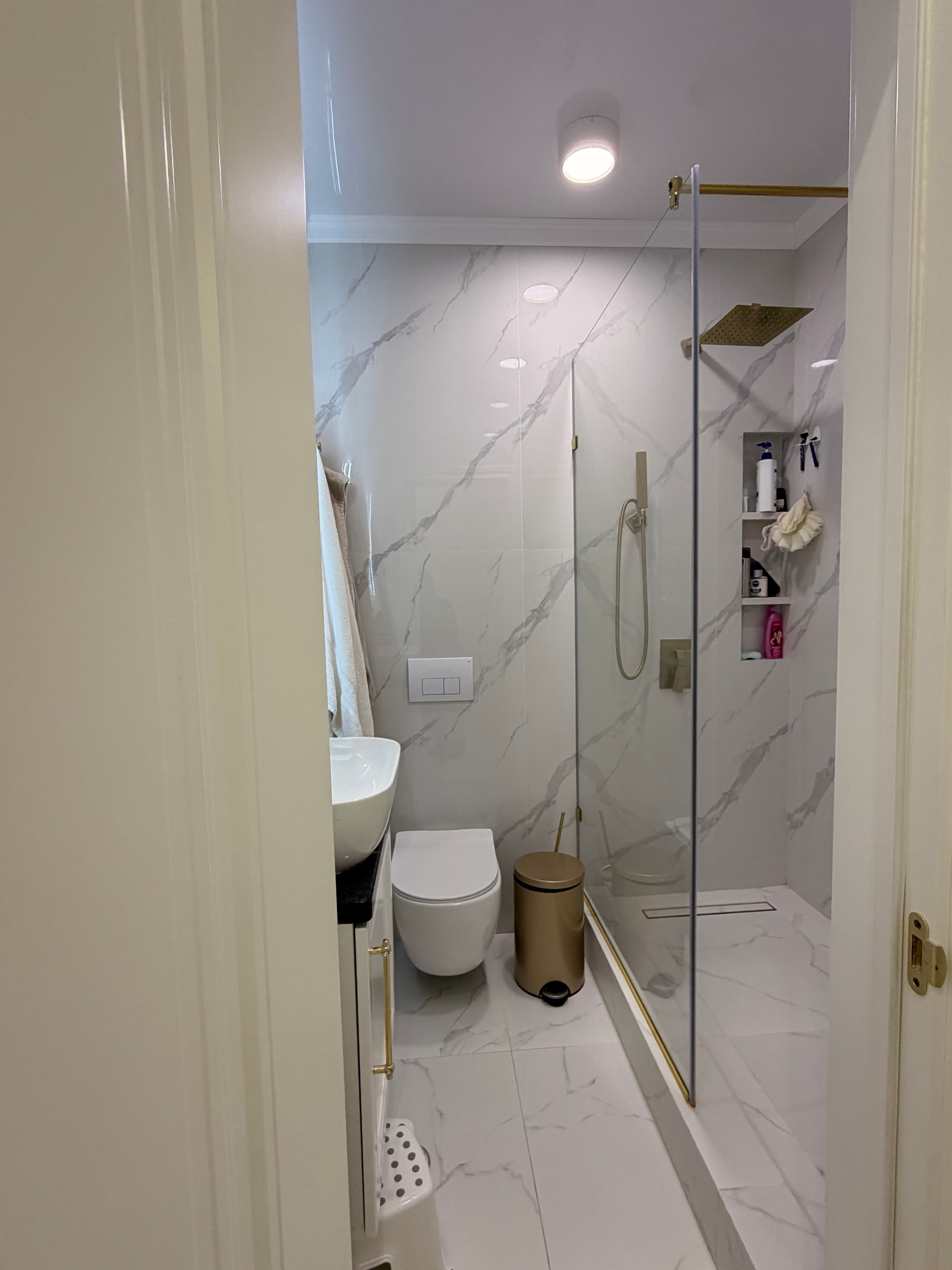 Элитка, 3 ком, 108.26 м2, этаж 14/14, ж/к Нурзаман Сити (Nurzaman City), Сост: Евроремонт - фото 9