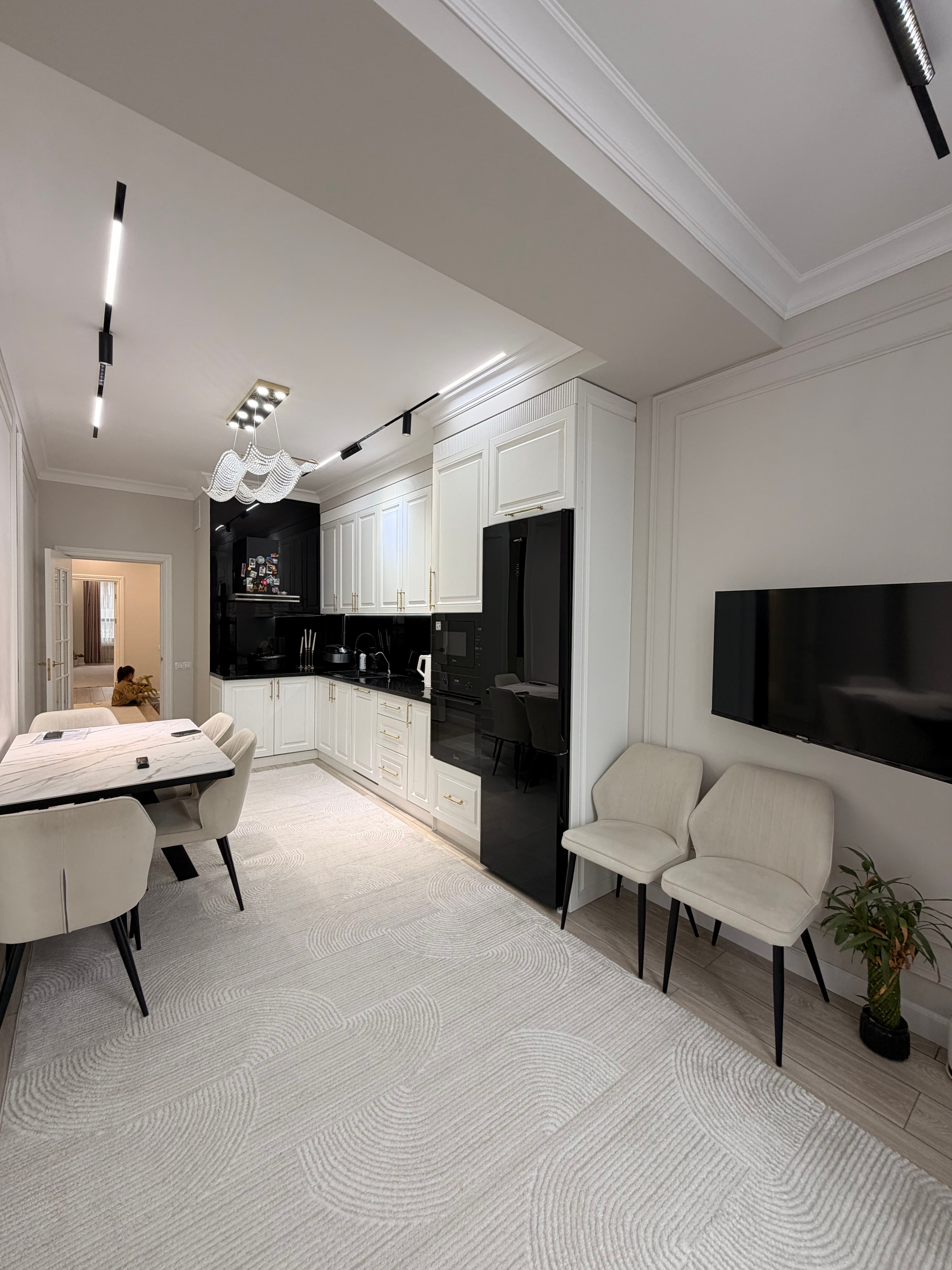 Элитка, 3 ком, 108.26 м2, этаж 14/14, ж/к Нурзаман Сити (Nurzaman City), Сост: Евроремонт - фото 14