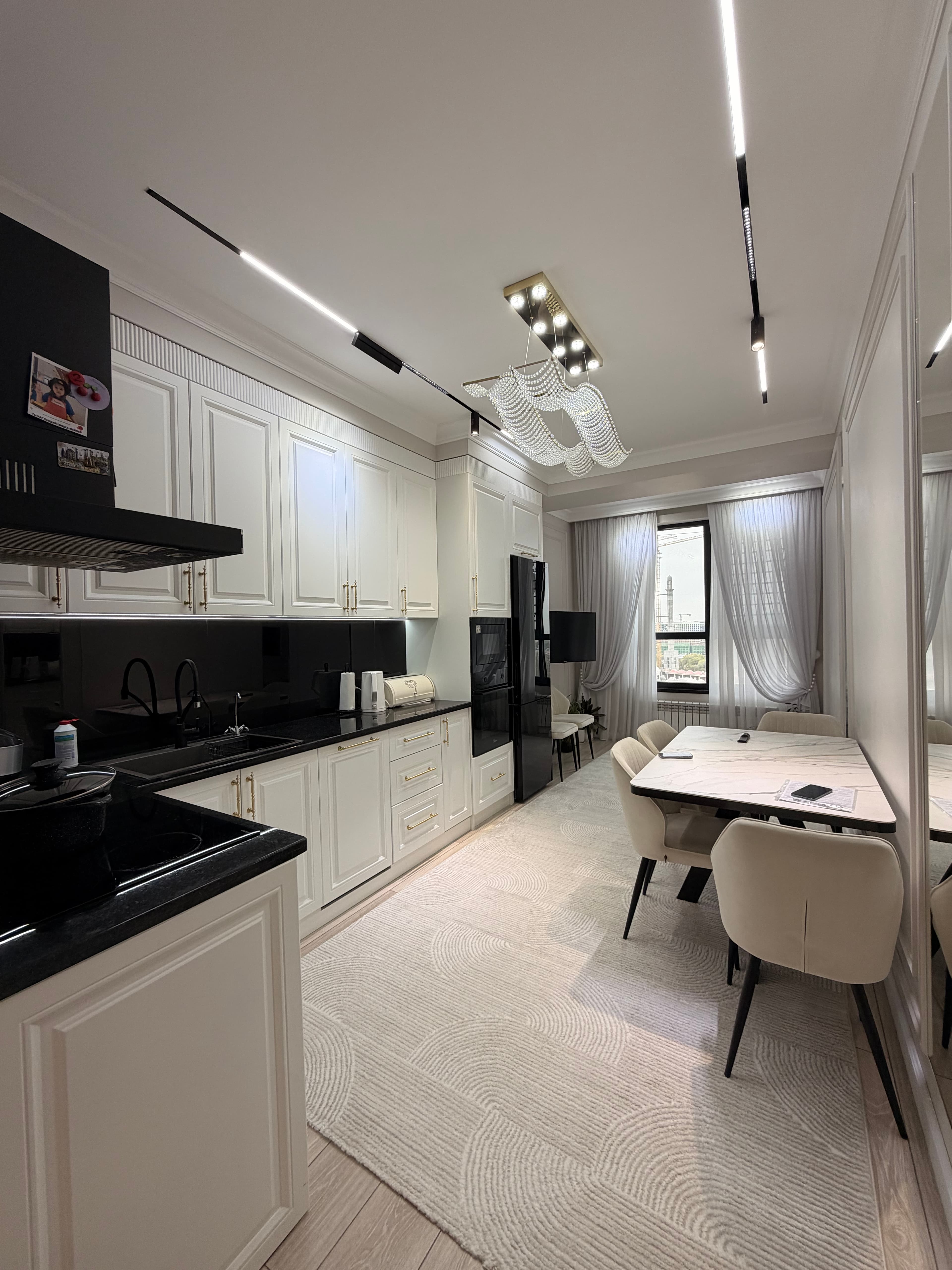 Элитка, 3 ком, 108.26 м2, этаж 14/14, ж/к Нурзаман Сити (Nurzaman City), Сост: Евроремонт - фото 15