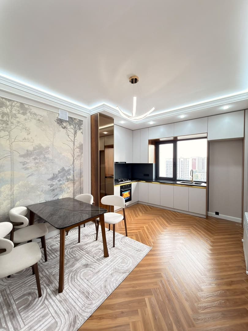 Элитка, 2 ком, 50 м2, этаж 11/16, ж/к BROOKLYN, Сост: Хорошее - фото 1