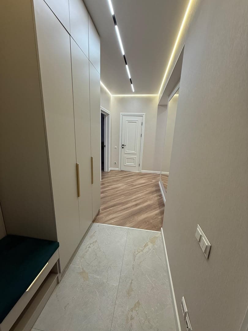Элитка, 2 ком, 75 м2, этаж 2/12, ж/к Каусар Билдинг(Kausar Building), Сост: Евроремонт - фото 4