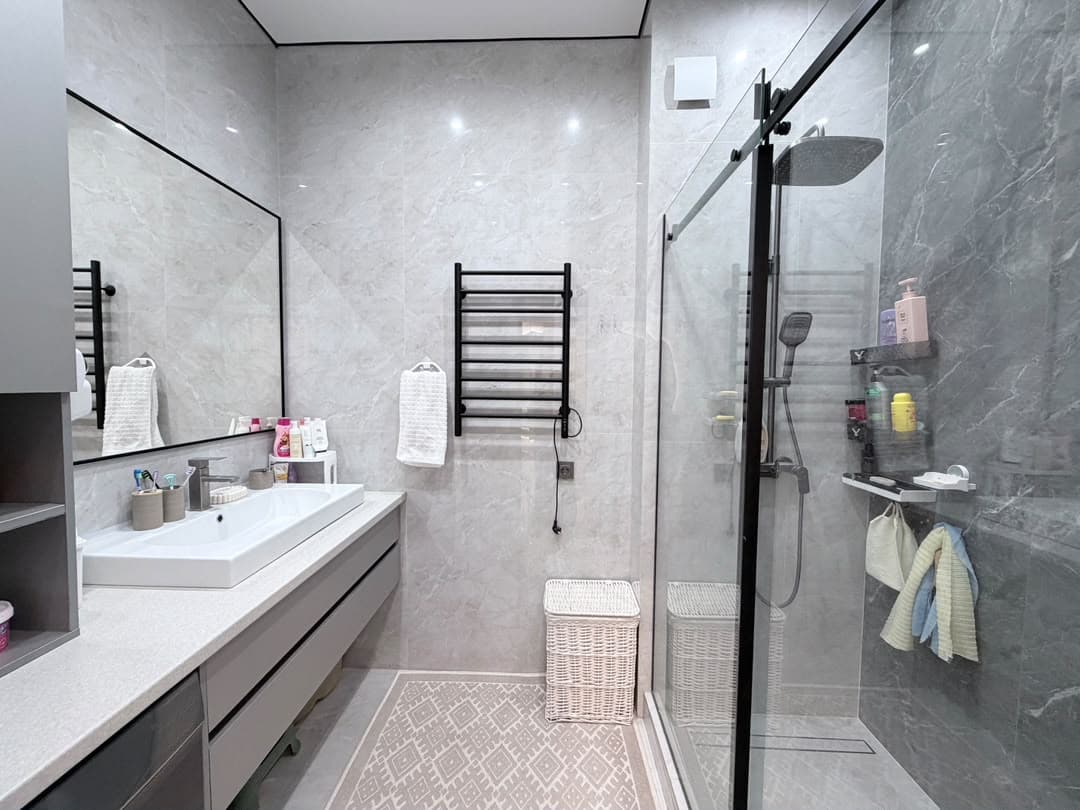 Элитка, 3 ком, 110 м2, этаж 8/12, ж/к Кап Строй Сити (Capstroy City), Сост: Евроремонт - фото 13