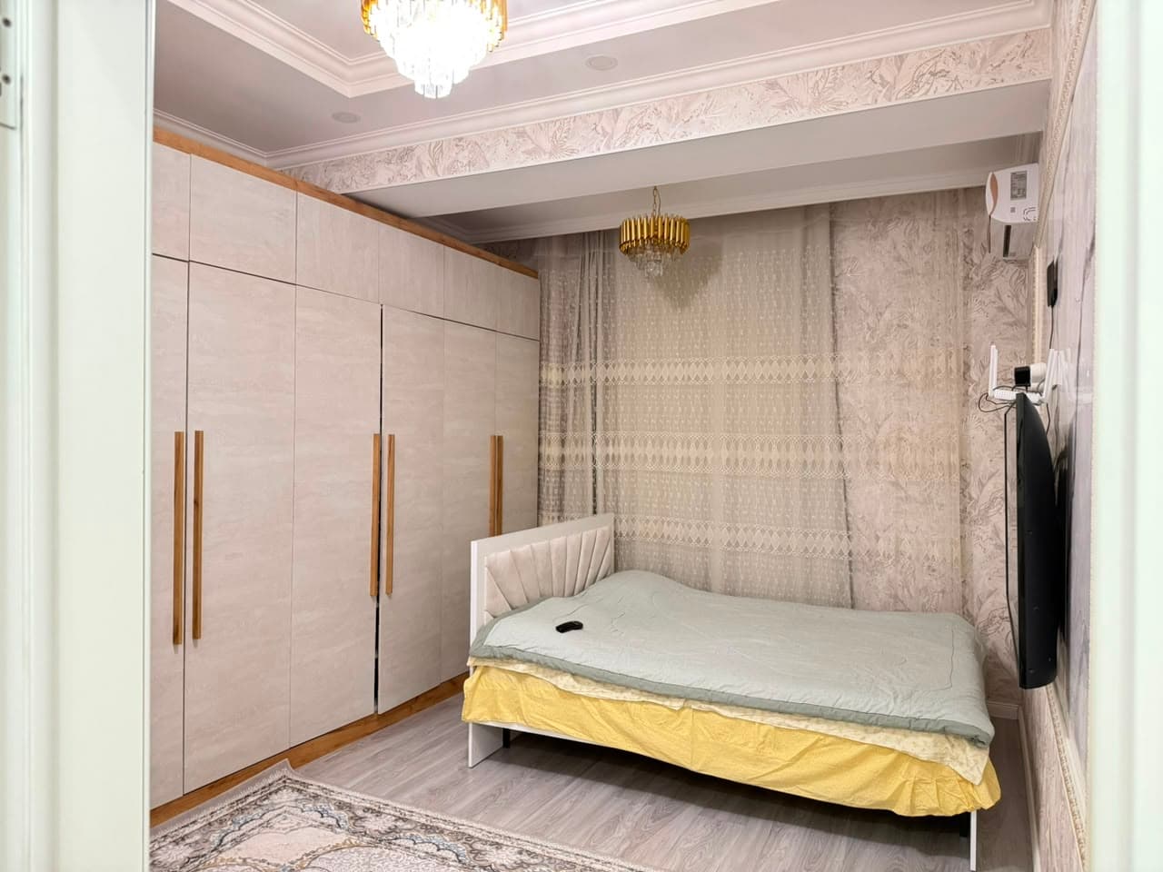 Элитка, 1 ком, 45 м2, этаж 6/9, ж/к Асанбай Ордо (ЖК Флоренция), Сост: Евроремонт - фото 4