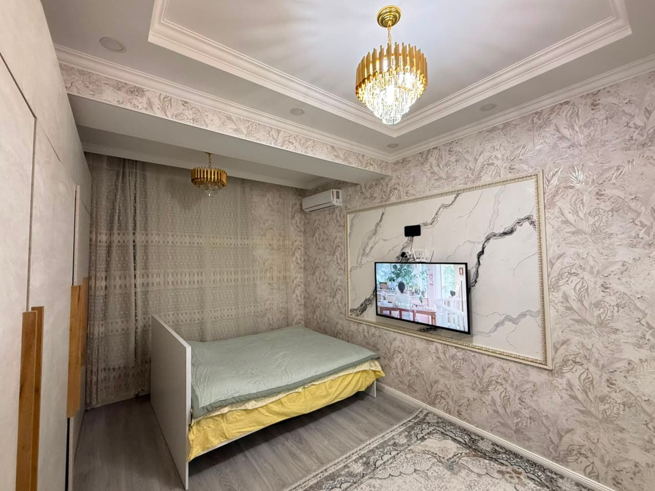 Элитка, 1 ком, 45 м2, этаж 6/9, ж/к Асанбай Ордо (ЖК Флоренция), Сост: Евроремонт - фото 5