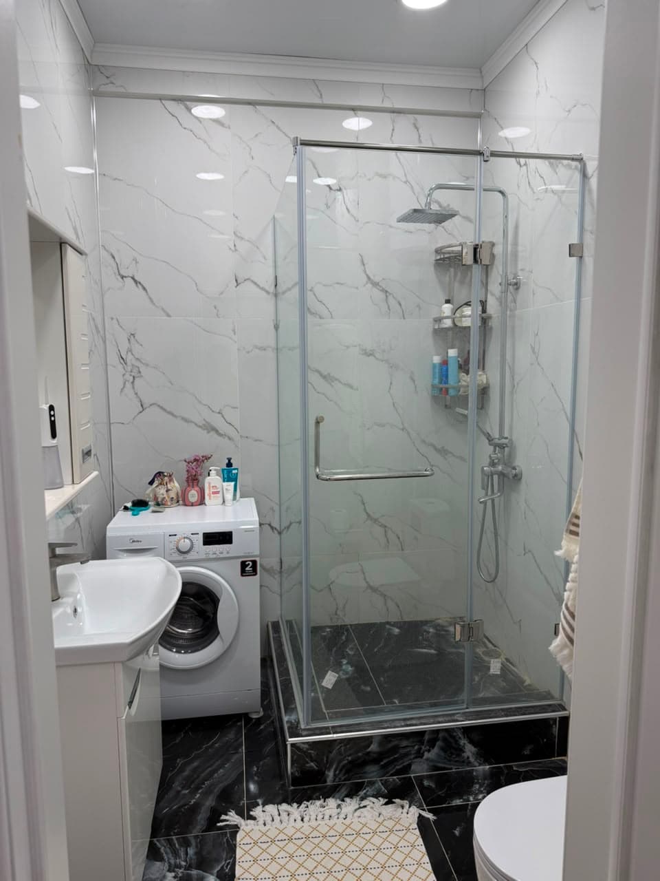 Элитка, 1 ком, 45 м2, этаж 6/9, ж/к Асанбай Ордо (ЖК Флоренция), Сост: Евроремонт - фото 6