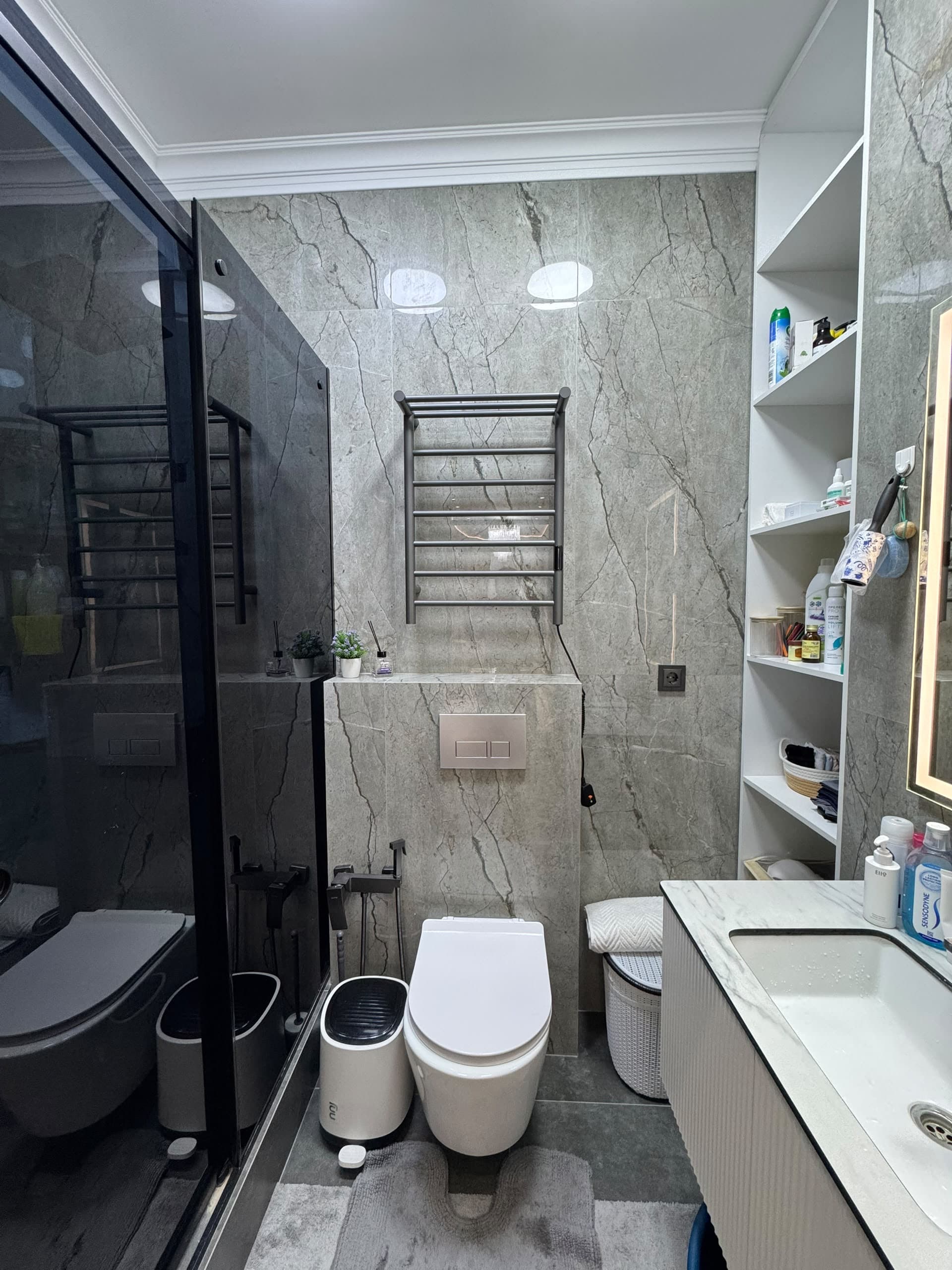 Продажа, Элитка, 3 ком, 131 м2, этаж 11/14, ж/к Нурзаман Сити (Nurzaman City), Сост: Евроремонт - фото 10