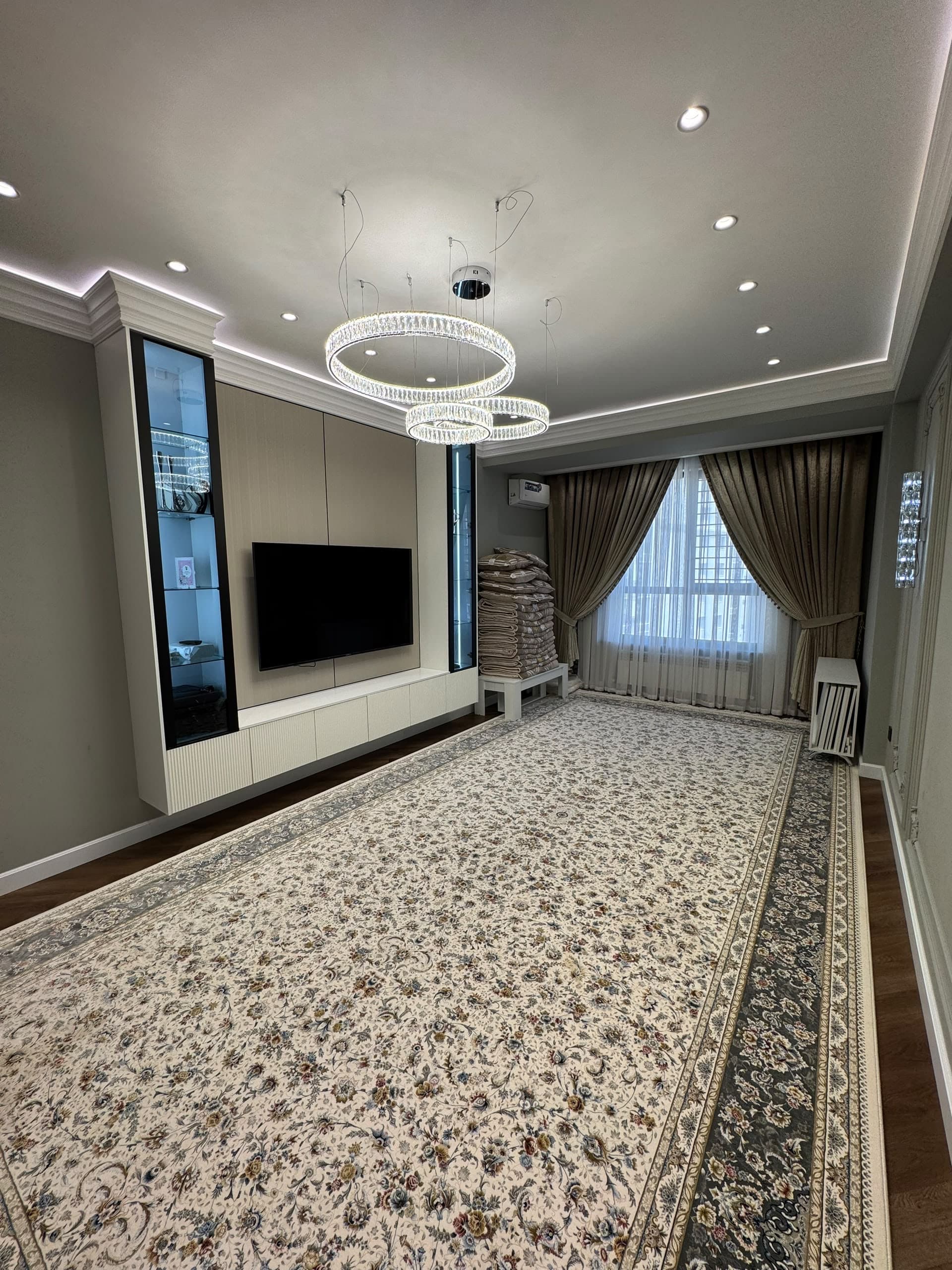 Продажа, Элитка, 3 ком, 131 м2, этаж 11/14, ж/к Нурзаман Сити (Nurzaman City), Сост: Евроремонт - фото 12