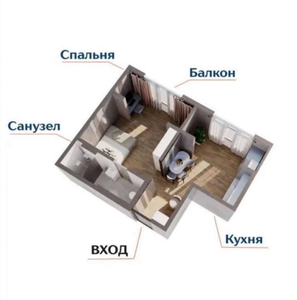 Элитка, 1 ком, 33 м2, этаж 2/9, ж/к Neo+, Сост: Сдан ПСО - фото 5