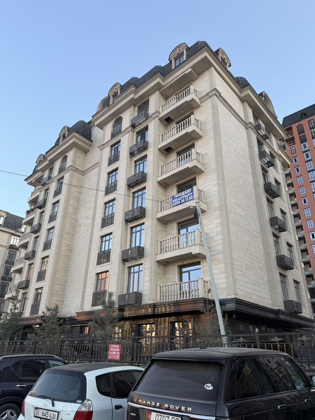 Элитка, 3 ком, 85 м2, этаж 7/8, ж/к Памир Резиденс, Сост: Сдан ПСО - фото 1