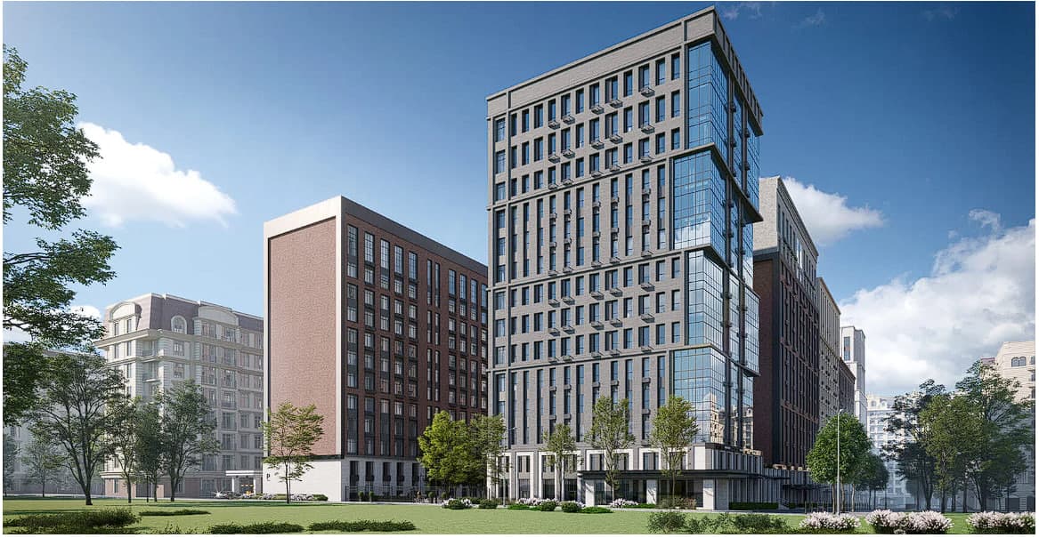 Элитка, 1 ком, 40 м2, этаж 8/10, ж/к Нью-Йорк сити (New York city), Сост: Строящийся ПСО