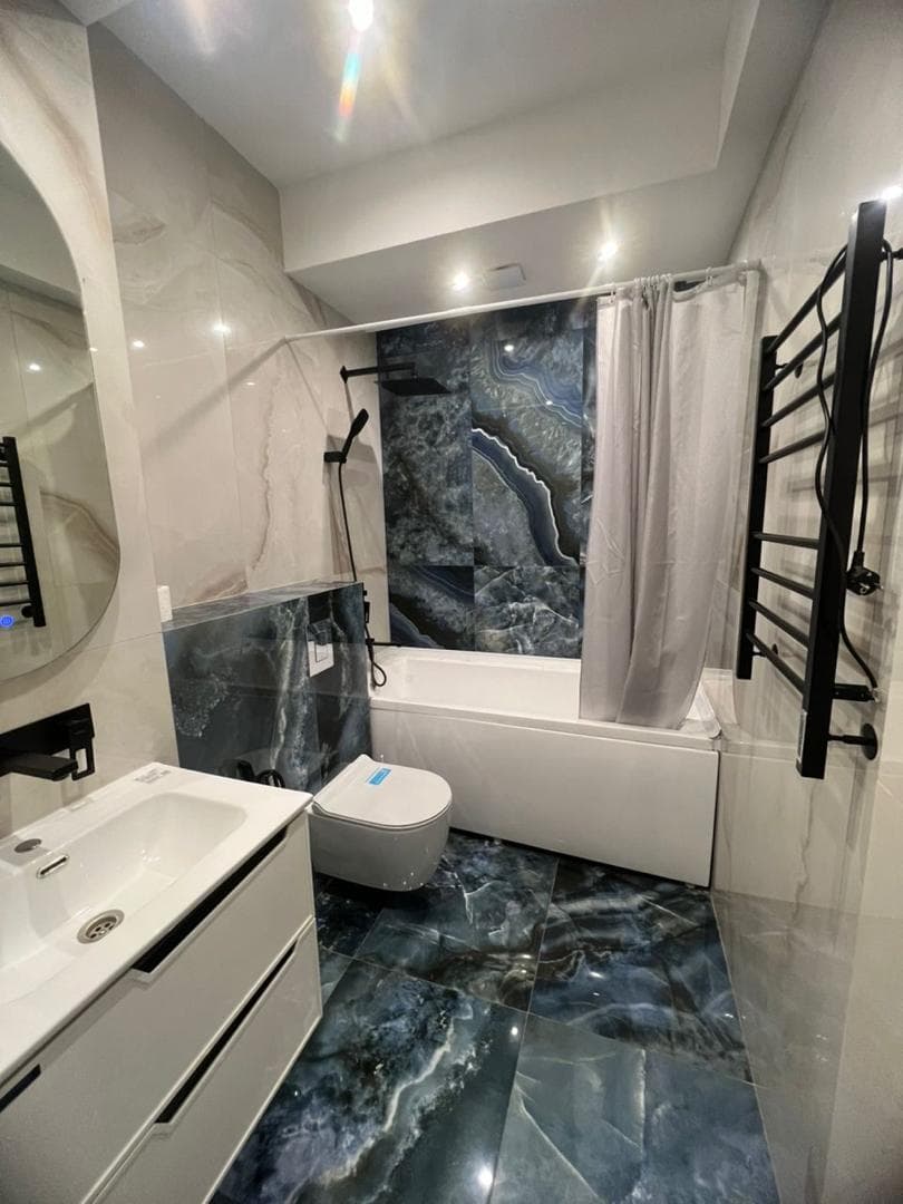 Элитка, 3 ком, 95 м2, этаж 12/13, ж/к Гарант Стиль, Сост: Евроремонт - фото 12