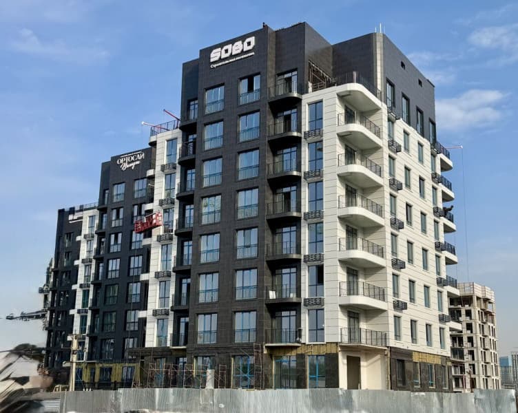 Элитка, 1 ком, 61 м2, этаж 9/10, ж/к ORTOSAY VILLAGE, Сост: Строящийся ПСО