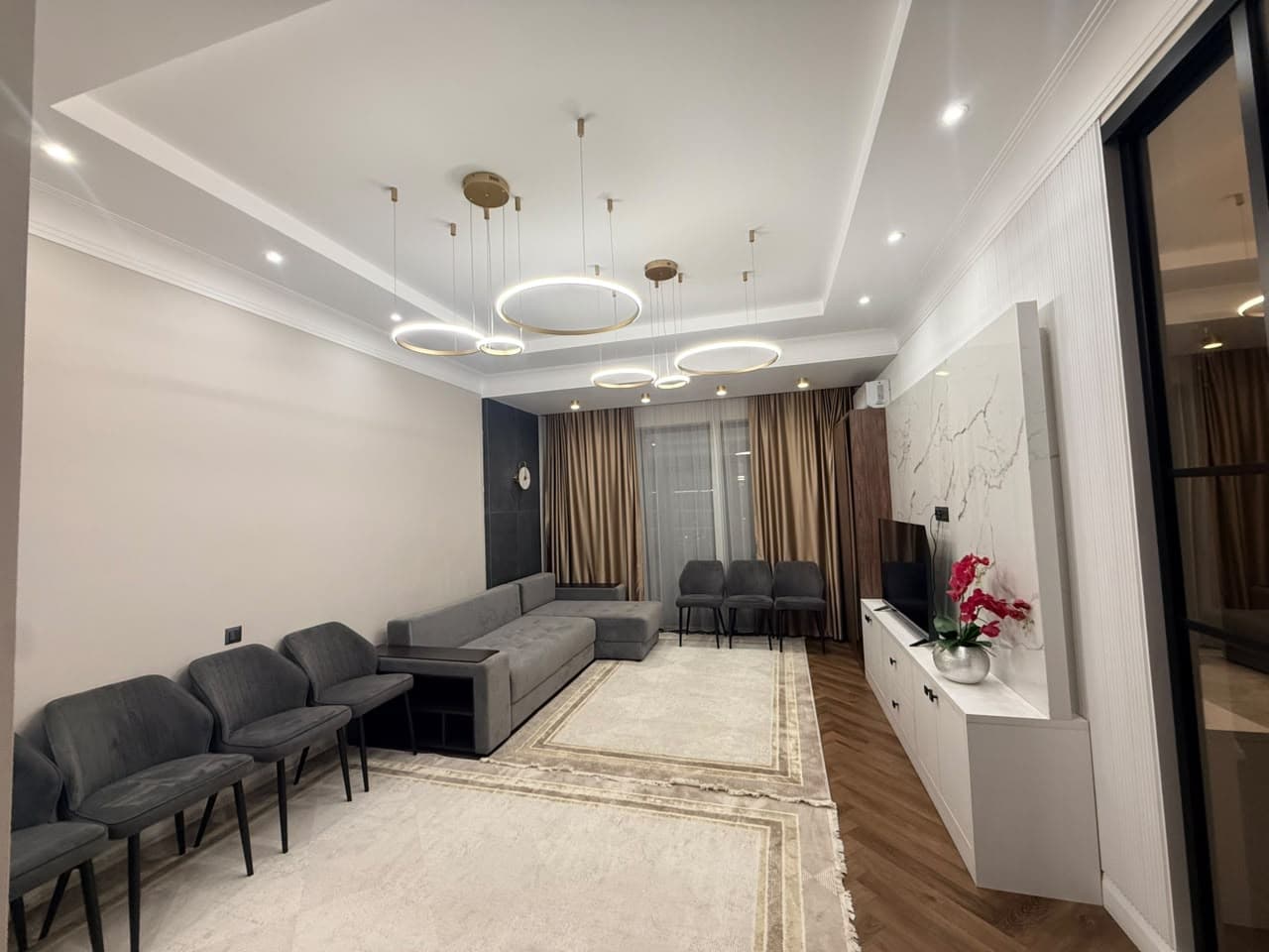 Элитка, 2 ком, 104 м2, этаж 10/11, ж/к Ихлас Резиденс (IHLAS RESIDENSE), Сост: Евроремонт - фото 4