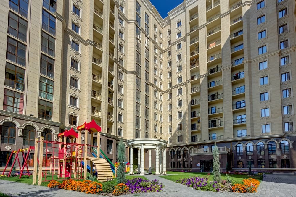 Элитка, 2 ком, 57 м2, этаж 11/14, ж/к Орда Инвест (Orda Invest), Сост: Евроремонт - фото 1