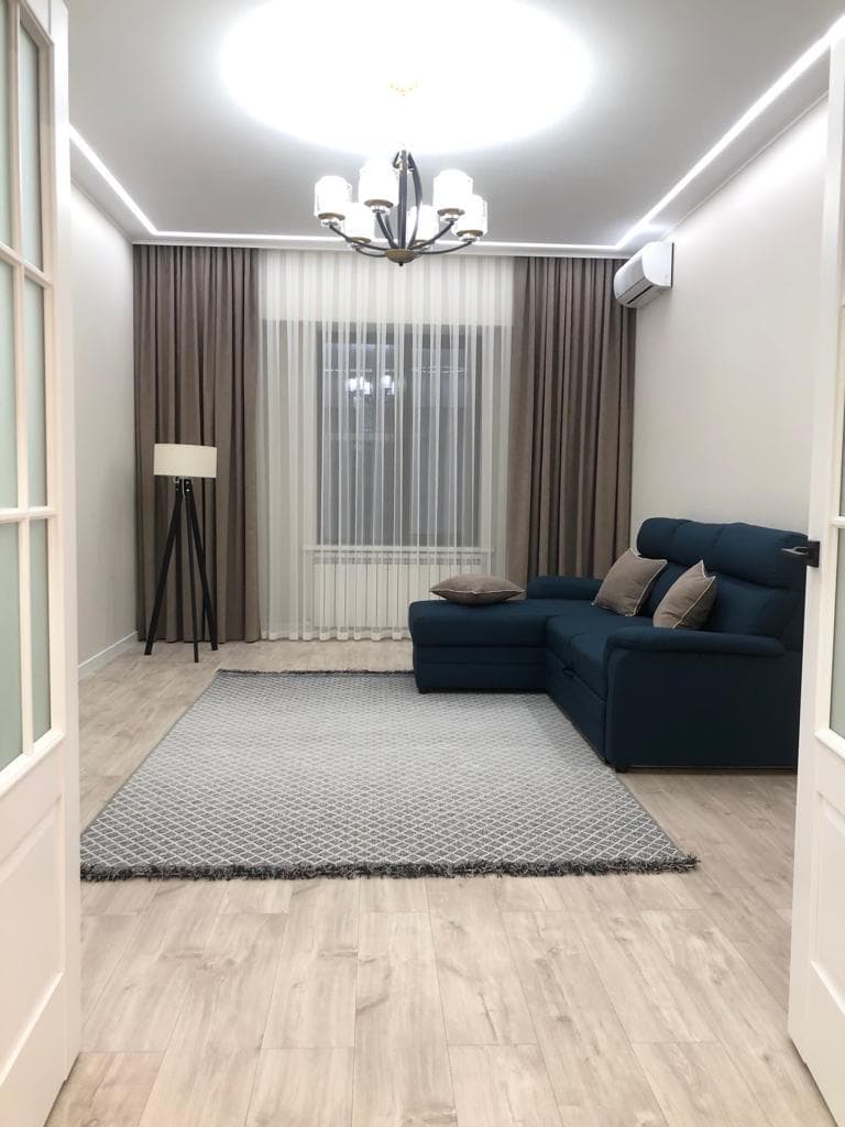 Элитка, 2 ком, 90 м2, этаж 4/12, ж/к Орда Инвест (Orda Invest), Сост: Евроремонт - фото 4
