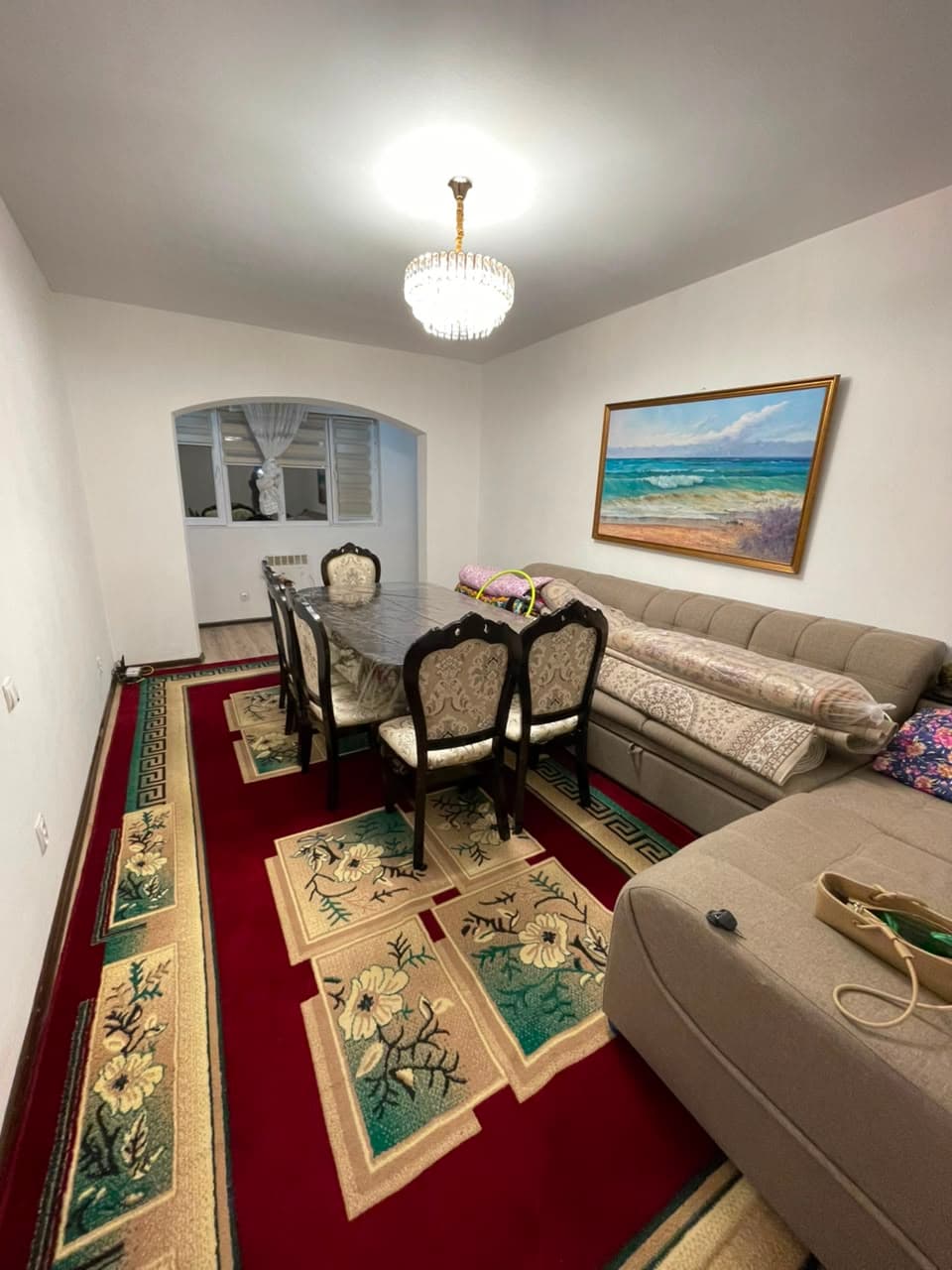 Элитка, 2 ком, 65 м2, этаж 1/9, ж/к Солнечный (Solnechnyi), Сост: Евроремонт - фото 2