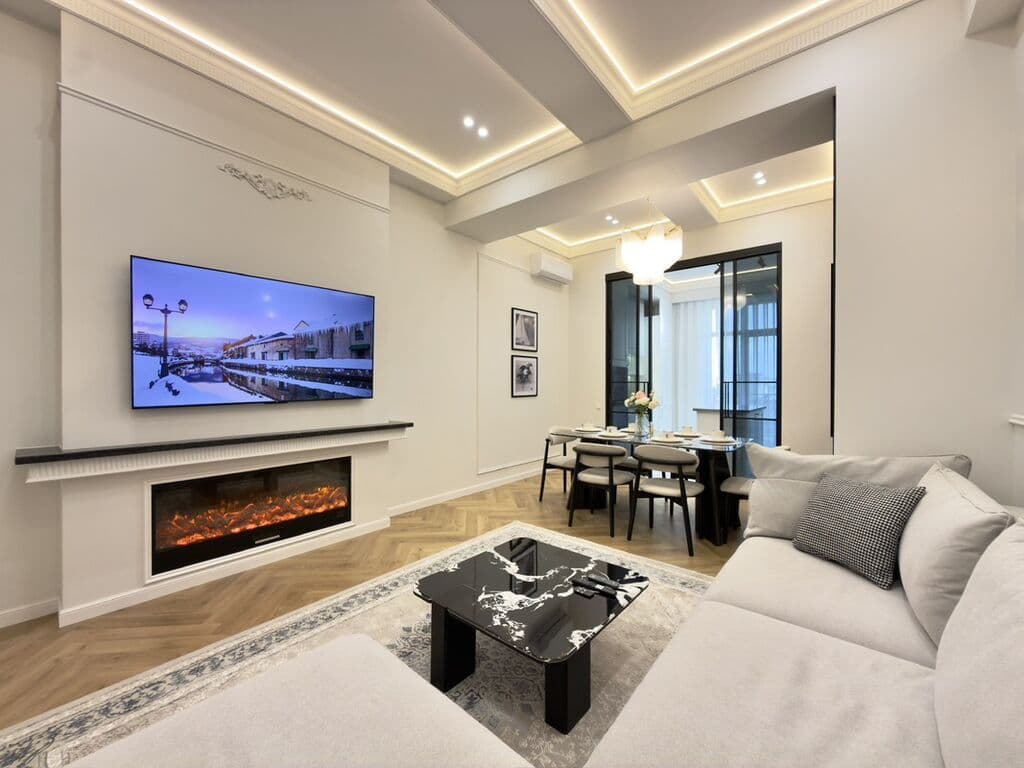 Элитка, 4 ком, 131 м2, этаж 11/15, ж/к Кэмбридж(Cambridge), Сост: Евроремонт - фото 1