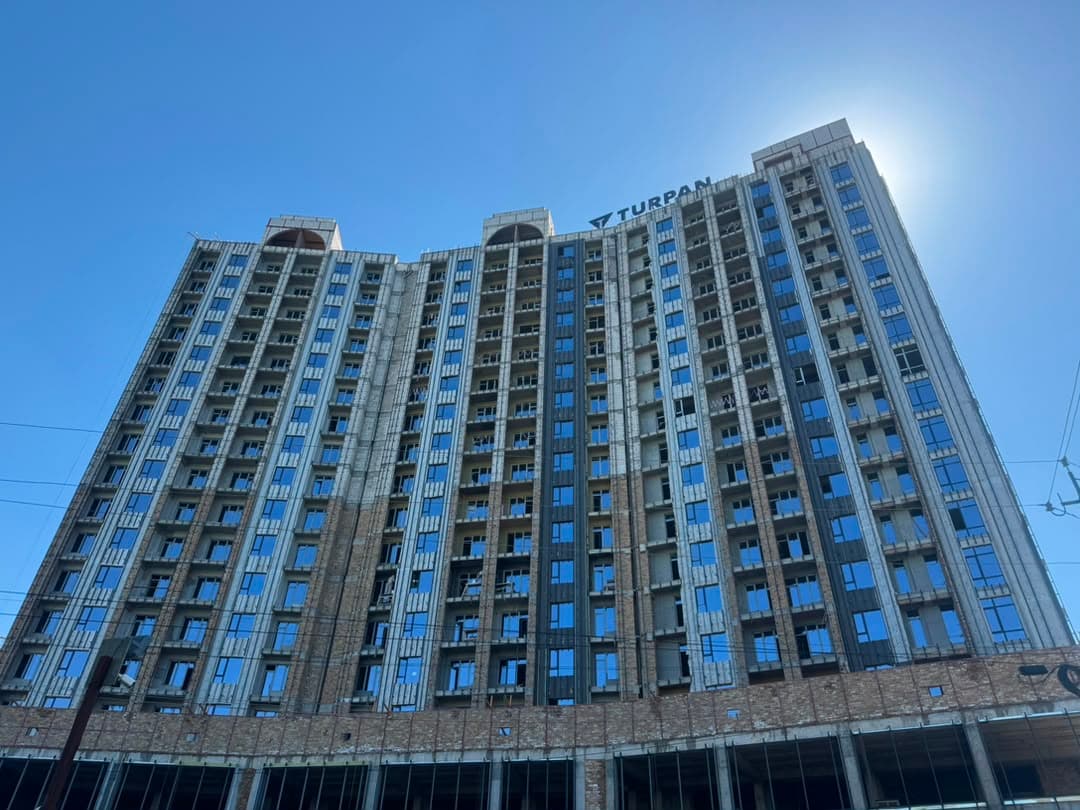 Элитка, 2 ком, 83.5 м2, этаж 7/18, ж/к Turpan Tower, Сост: Сдан ПСО - фото 1