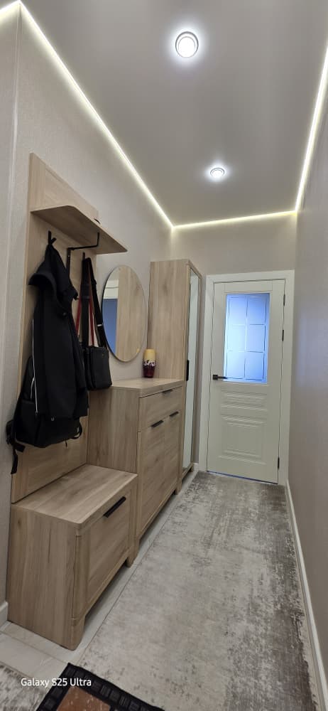 Элитка, 1 ком, 48 м2, этаж 9/9, ж/к ЖК "Молодежный Kvartal Жаштардын", Сост: Хорошее - фото 10
