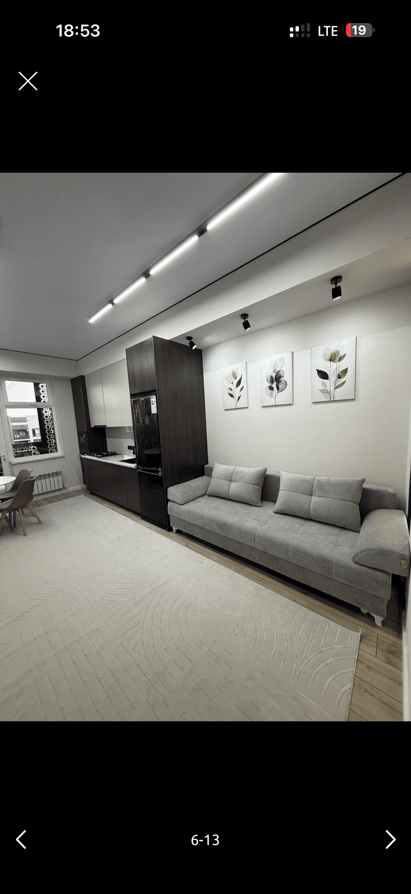 Элитка, 3 ком, 64 м2, этаж 8/16, ж/к Aalam City, Сост: Без ремонта - фото 1