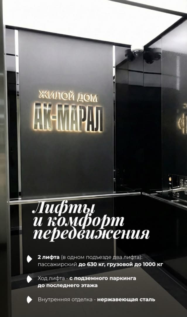 Элитка, 1 ком, 47 м2, этаж 9/15, ж/к Жилой дом «АК-МАРАЛ», Сост: Строящийся ПСО - фото 6