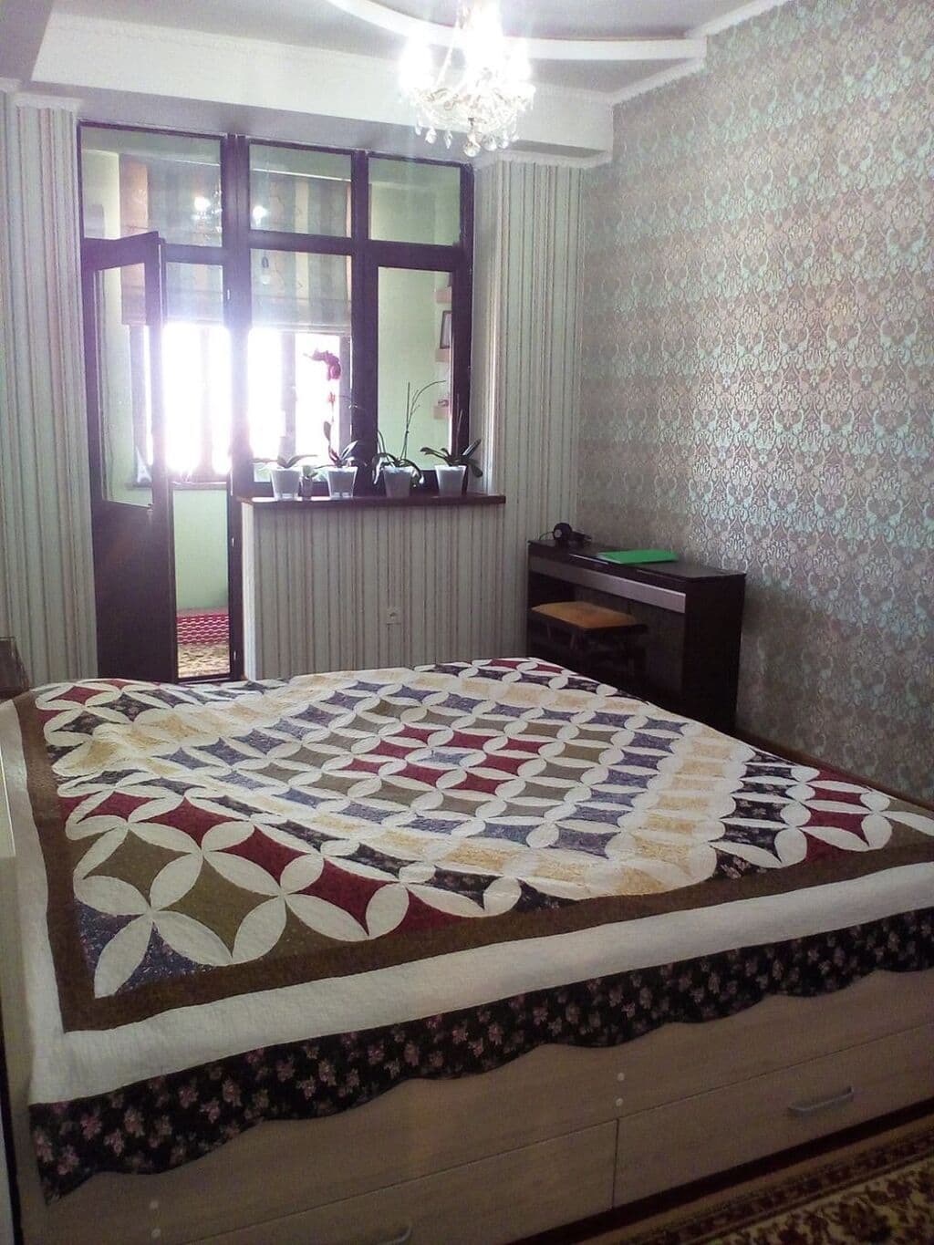 Элитка, 51 м2, этаж 5/10, ж/к Ынтымак, Сост: Евроремонт - фото 1