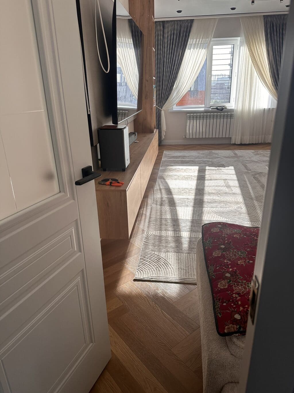 Элитка, 3 ком, 88 м2, этаж 6/9, ж/к JIbek City, Сост: Евроремонт - фото 7