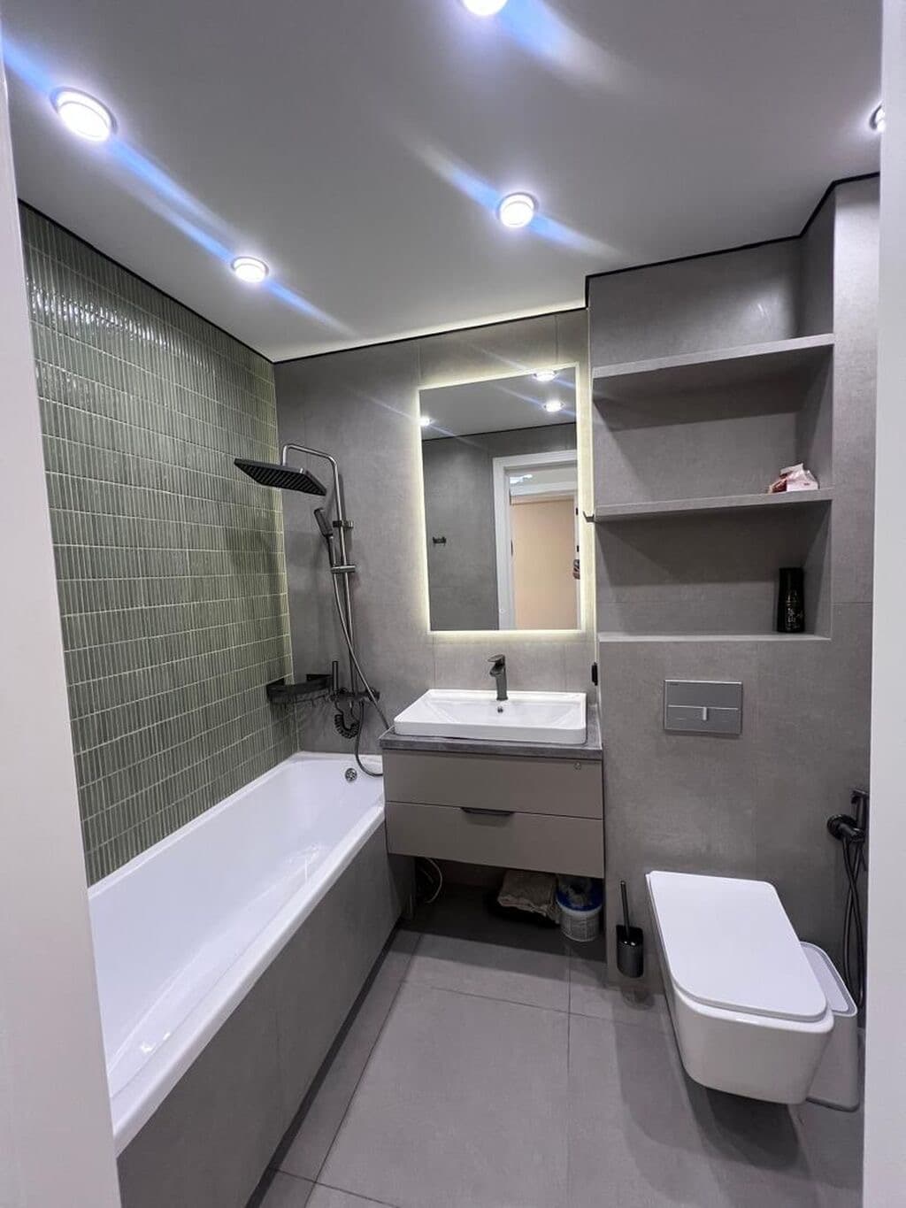 Элитка, 2 ком, 82 м2, этаж 11/17, ж/к BROOKLYN, Сост: Евроремонт - фото 5