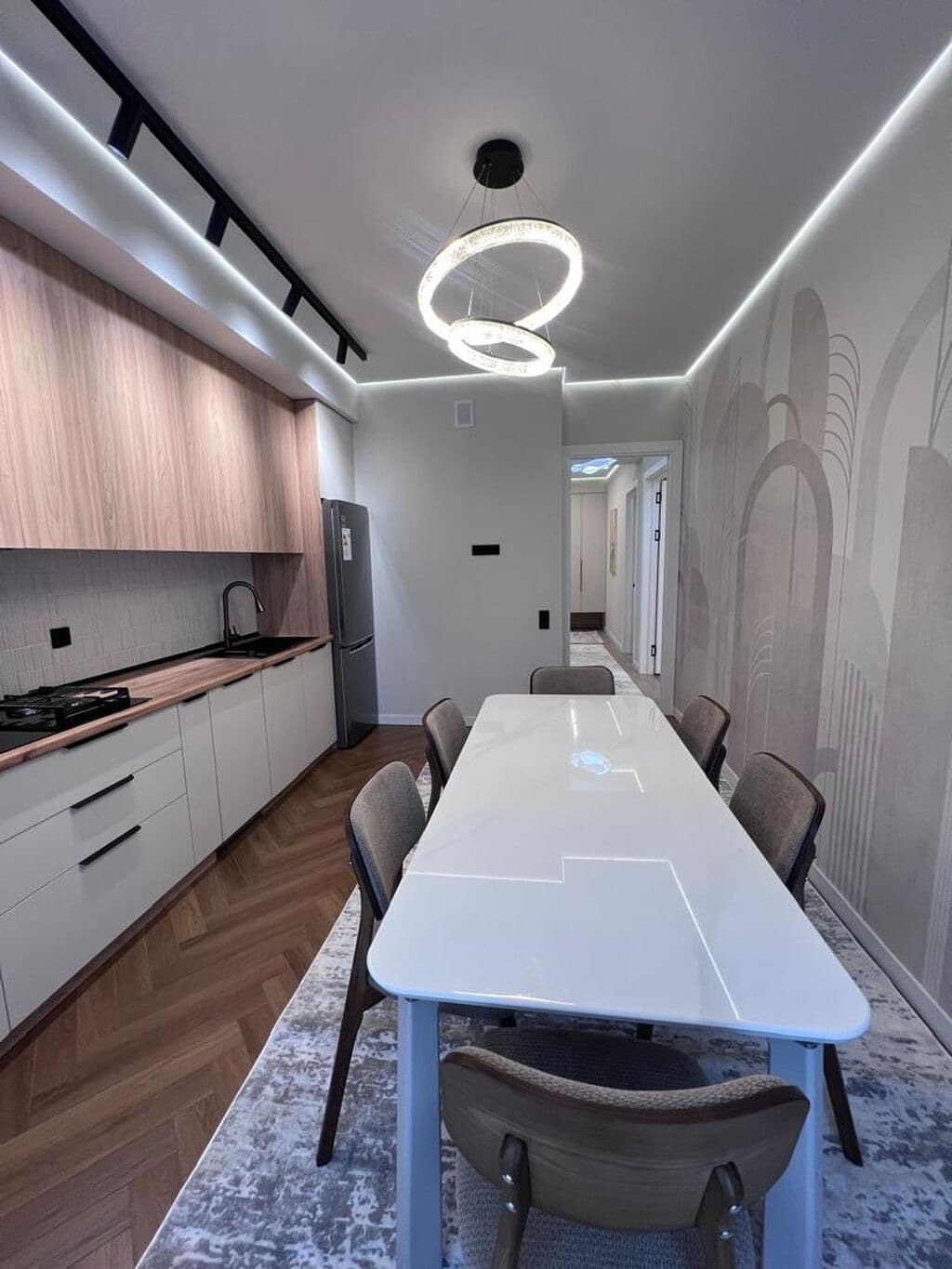 Элитка, 2 ком, 82 м2, этаж 11/17, ж/к BROOKLYN, Сост: Евроремонт - фото 8