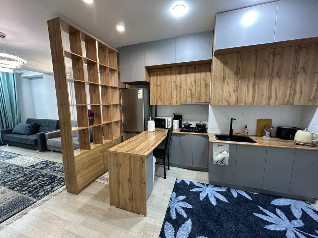 Элитка, 3 ком, 76 м2, этаж 8/16, ж/к Elite Residence(Ток/Исанова), Сост: Евроремонт - фото 5