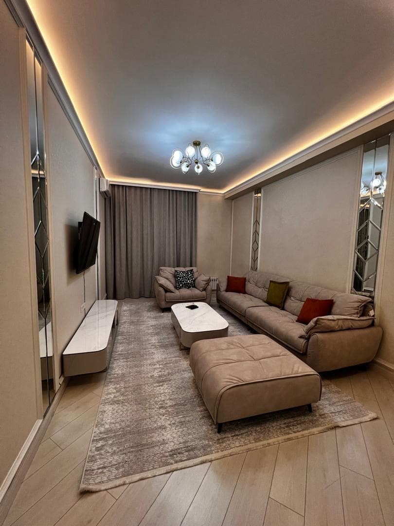Элитка, 2 ком, 87 м2, этаж 3/15, ж/к Манхеттен, Сост: Евроремонт - фото 8