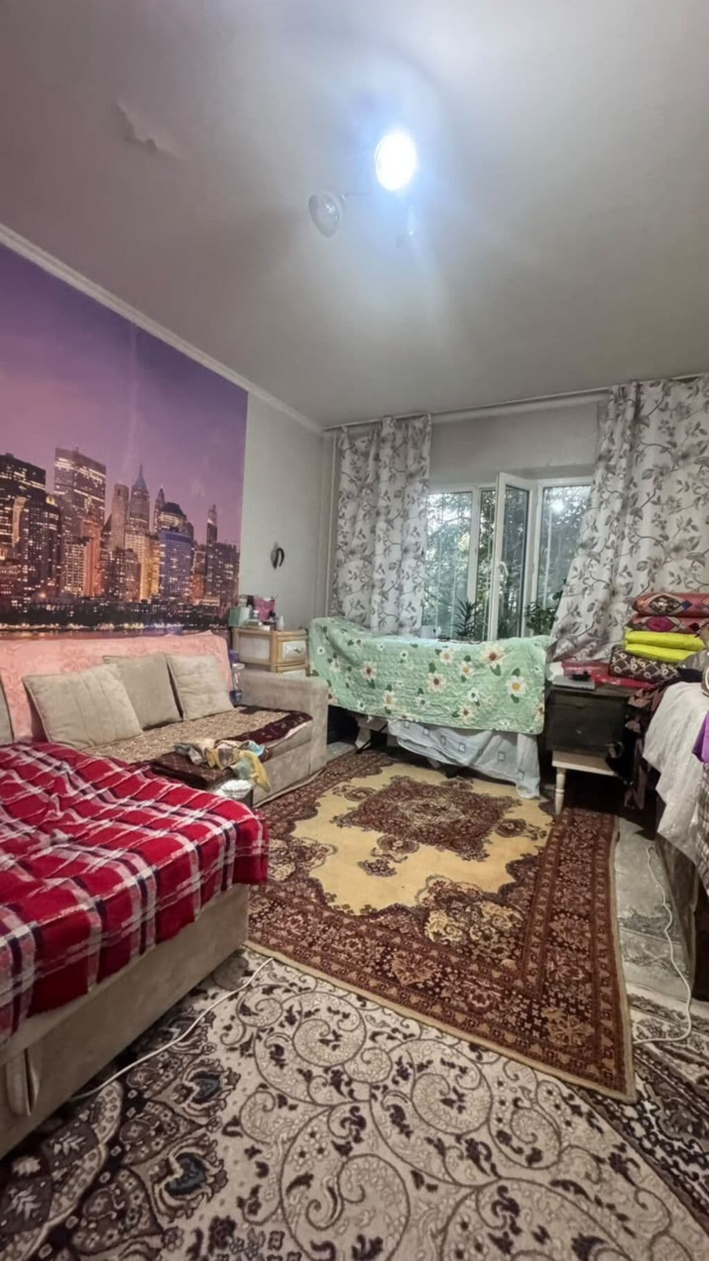 2 ком, 105 серия, 52 м2, этаж 2/5, Сост: Среднее - фото 1