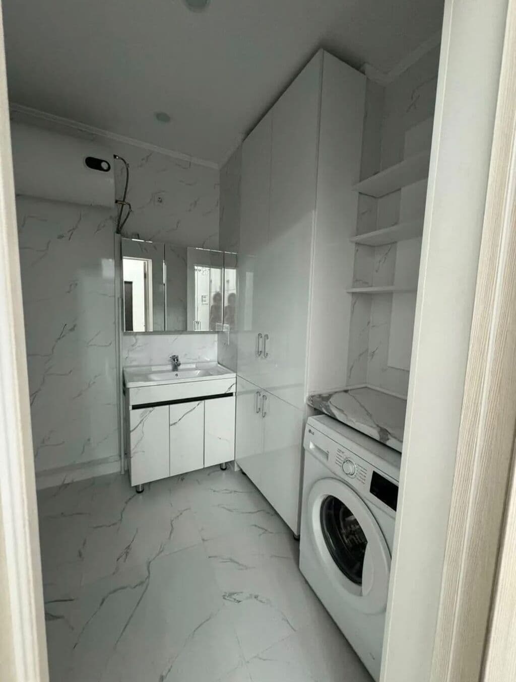 Элитка, 2 ком, 80 м2, этаж 5/10, ж/к ЖК Асанбай Парк, Сост: Евроремонт - фото 2