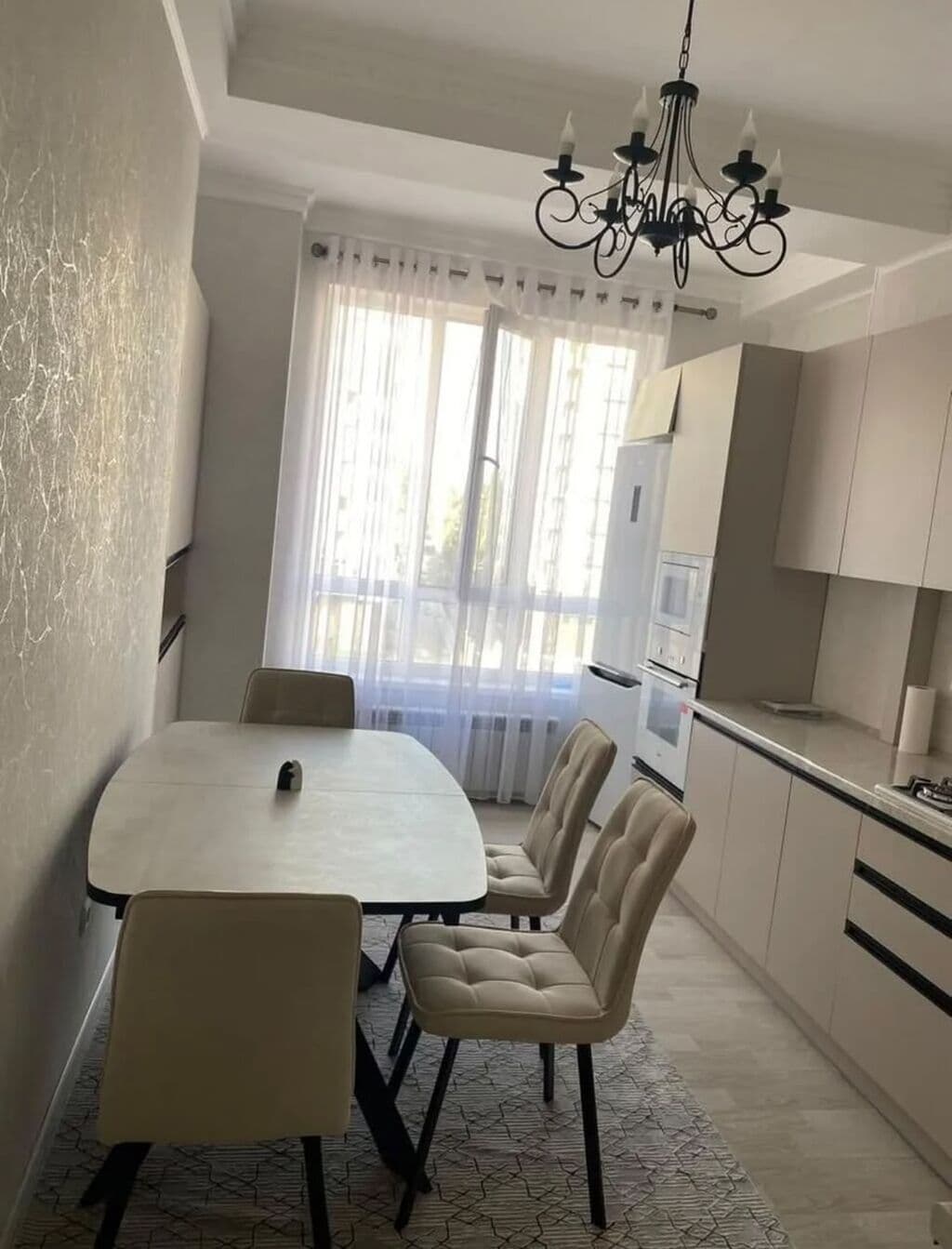 Элитка, 2 ком, 80 м2, этаж 5/10, ж/к ЖК Асанбай Парк, Сост: Евроремонт - фото 3