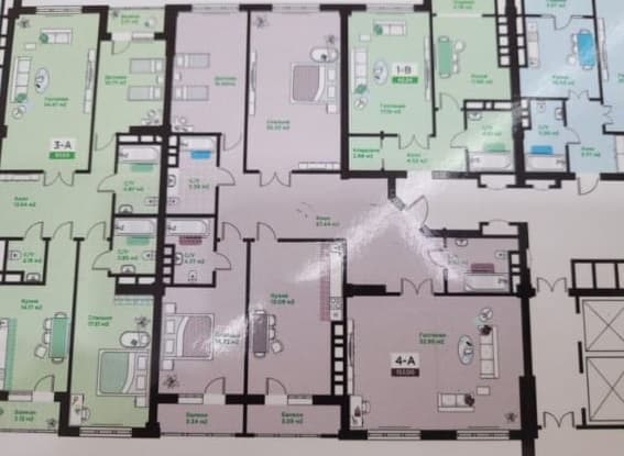 Продажа, Элитка, 4 ком, 158 м2, этаж 2/14, ж/к ДеЛюкс (DELUXE), Сост: Сдан ПСО - фото 2