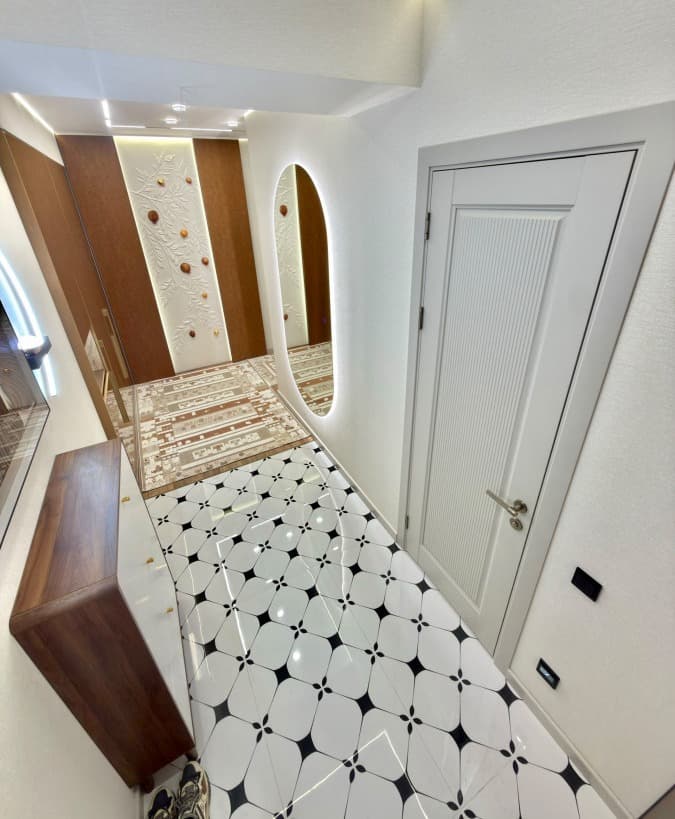 Элитка, 3 ком, 80 м2, этаж 15/17, ж/к BROOKLYN, Сост: Евроремонт - фото 11